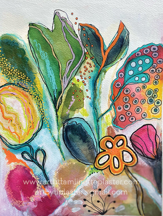 Garden Mosaic Giclee Print