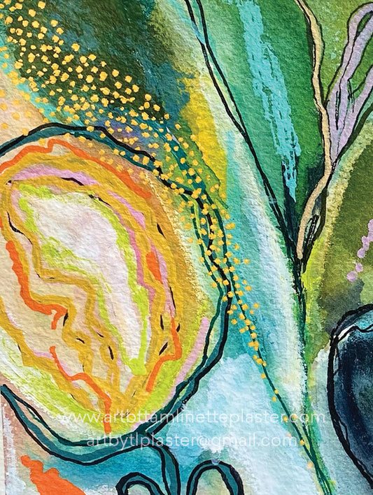 Garden Mosaic Giclee Print
