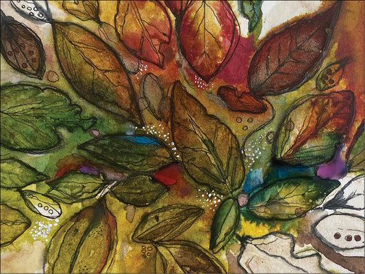 The Art of Nature: Creating Organic Watercolor Leaf Compositions