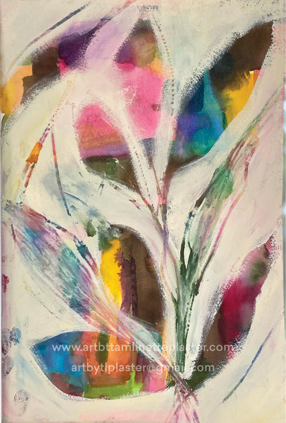 Abstract Bloom Print