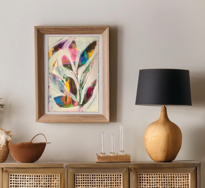Abstract Bloom Print