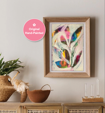 Abstract Bloom Original Painting