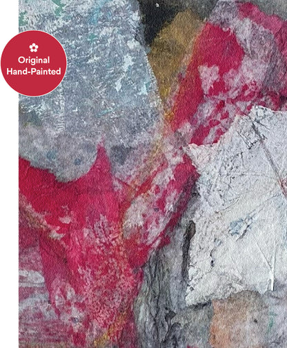 Crimson Fragment Original Painting