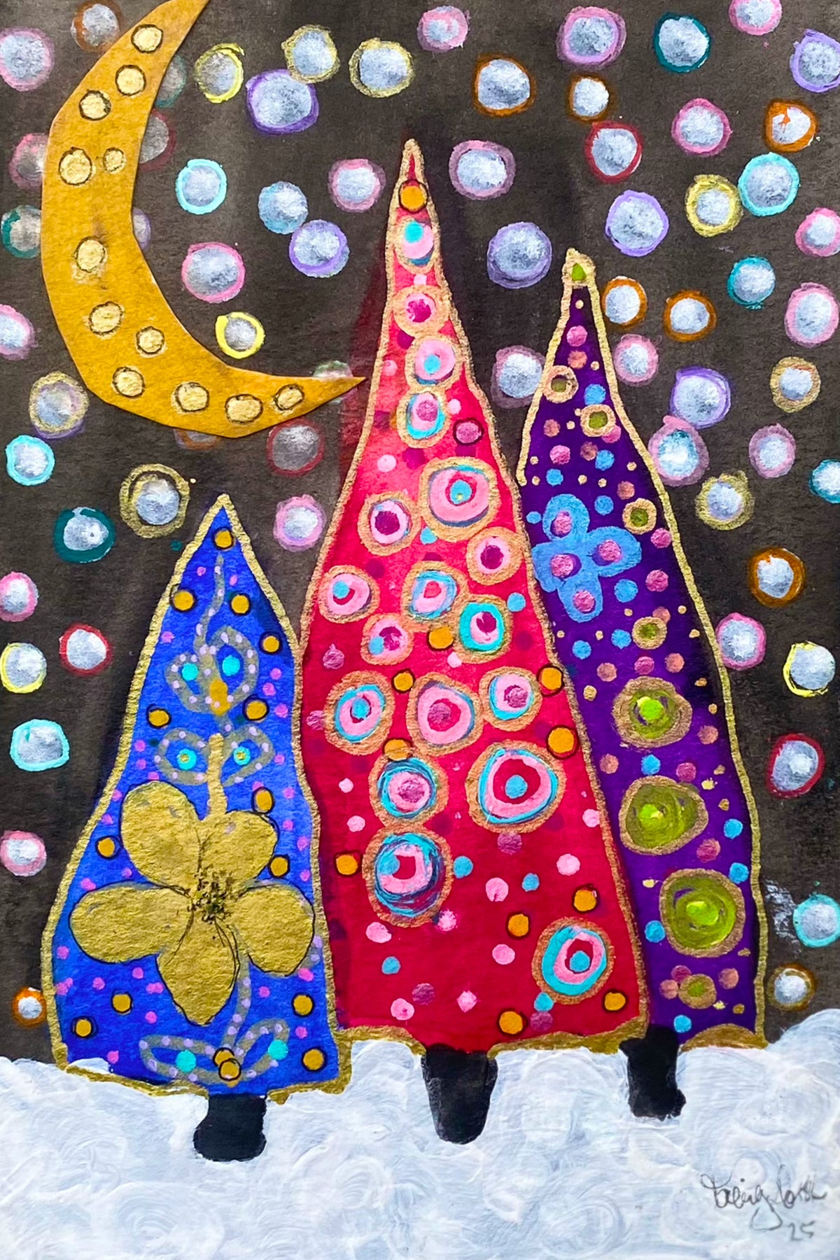 Christmas Tree Postcard