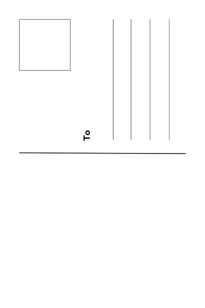 Christmas Tree Postcard