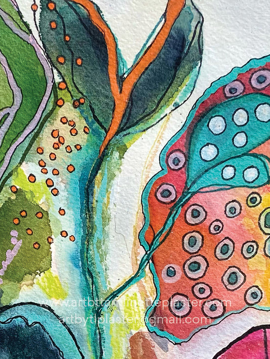 Garden Mosaic Giclee Print