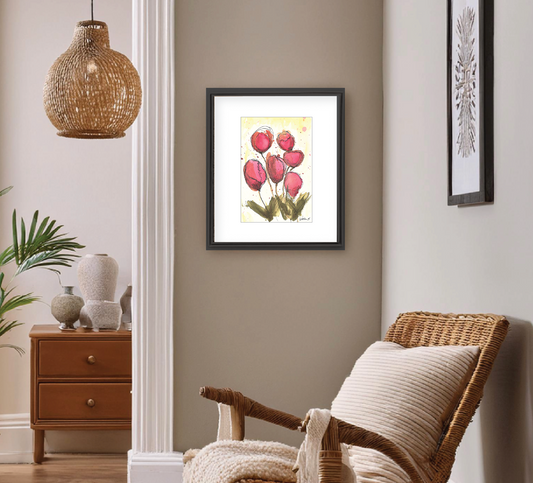 Pink Poppies No. 2 Print