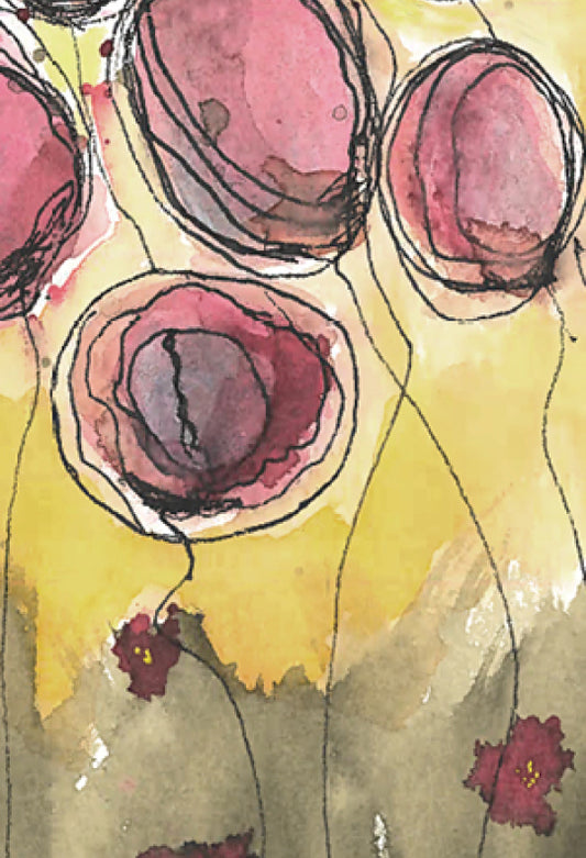 Pink Poppies No. 3 Print