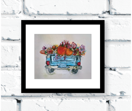 Flower Power Giclee Fine Art Print