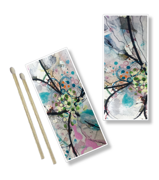 Decorative Matchbox in Abstract Zendangles