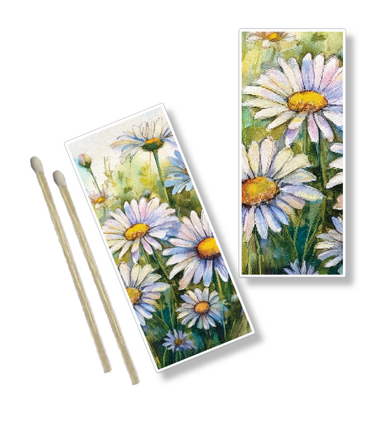 Decorative Matchbox in Daisies in the Sun