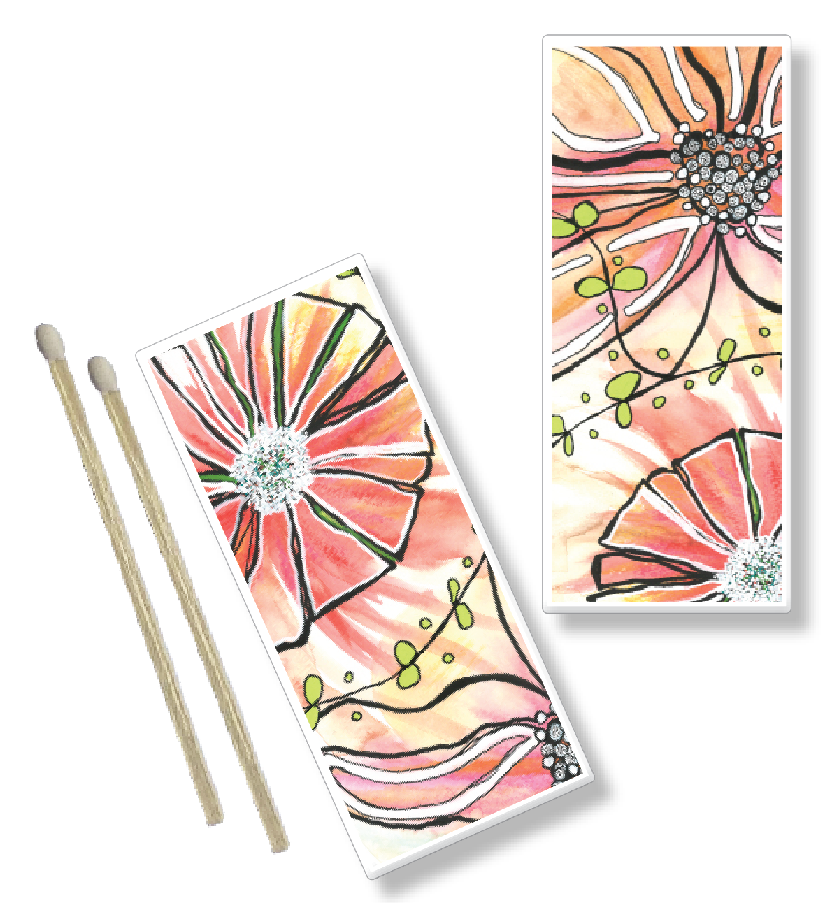 Decorative Matchbox Abstract