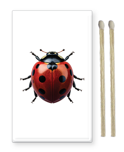 Decorative Matchbox Lady Bug