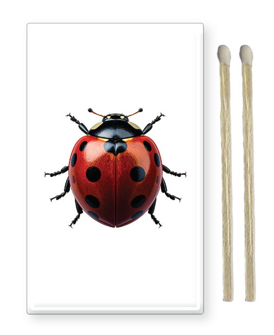 Decorative Matchbox Lady Bug
