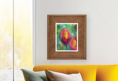 Watercolor Tulips Original Painting